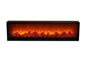 Batteriebetrieben - Kamin schwarz 75X20X10 cm Batteriebetrieben - Kamin schwarz 75X20X10 cm