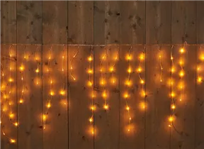 LED Vorhangbeleuchtung - Icicle 90L 180X70 cm classic warm