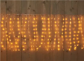 LED Vorhangbeleuchtung - Icicle 1000L 500X50cm classic warm