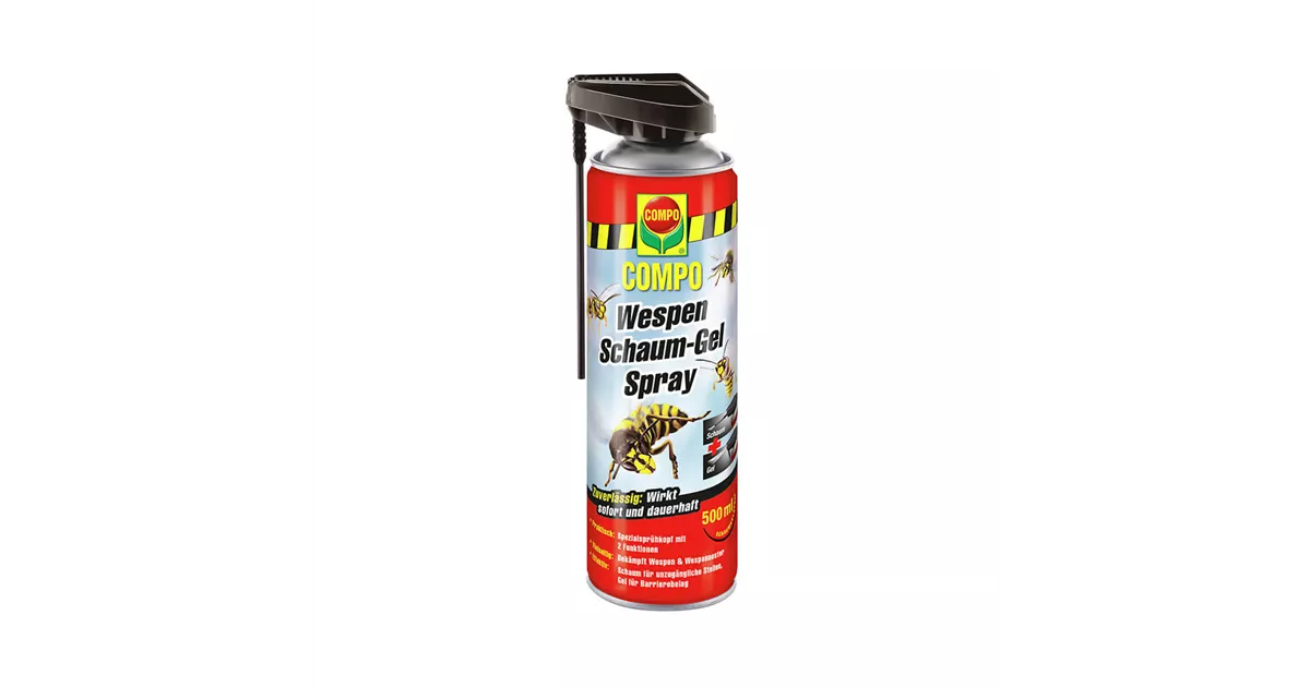 Compo Wespen Schaum-Gel Spray 500 ml - Mauk Gartenwelt