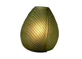 Maxphil Living - Windlicht mit Glühbirnegrün