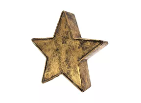 Maxphil Living - Stern aus Metall, antik 