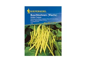Kiepenkerl Saatgut - Buschbohnen Golden Teepee