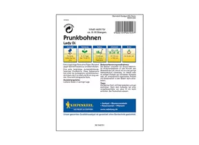 Kiepenkerl Saatgut - Prunkbohnen Lady Di