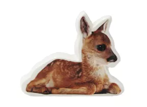 Sitzend - Reh, natur