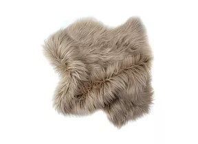 Maxphil Living - Kunstfell, taupe, 60x90cm