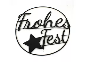 Frohes Fest - Weihnachtshänger